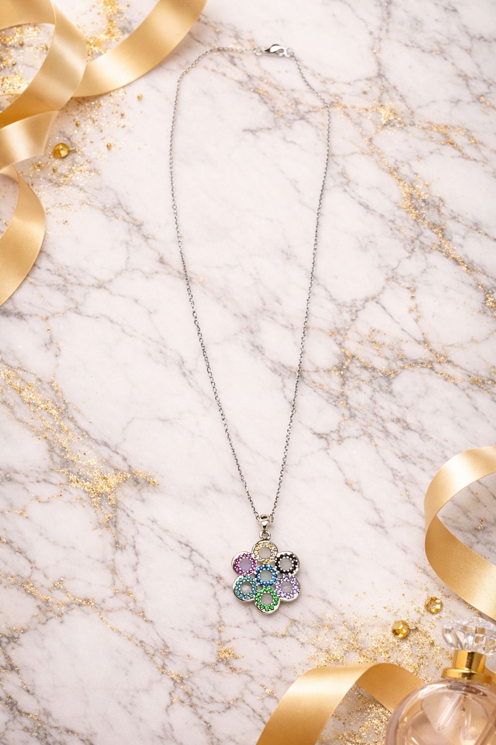 Radiant Prism Collection: Crystal Pendant Necklaces