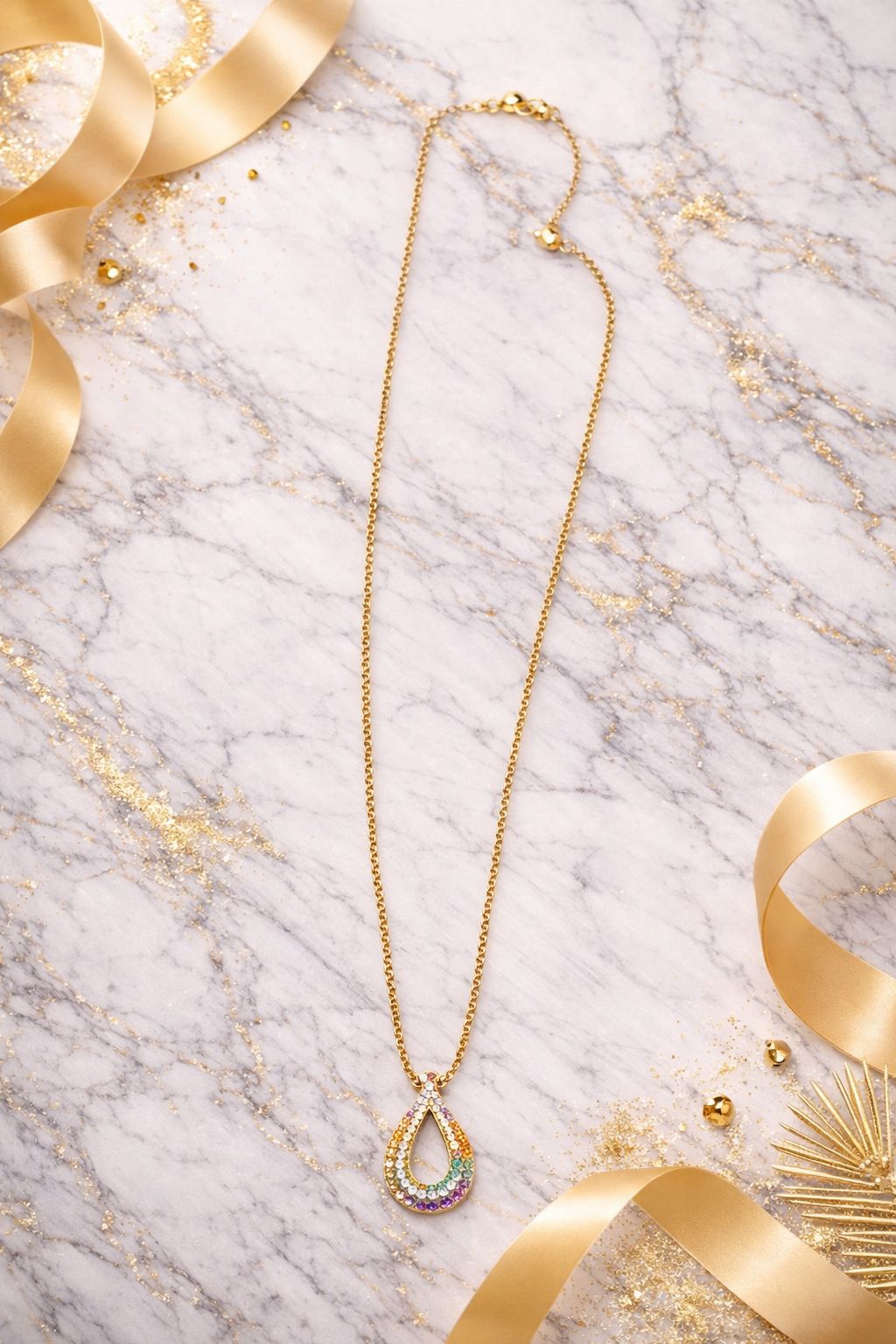 Radiant Prism Collection: Crystal Pendant Necklaces