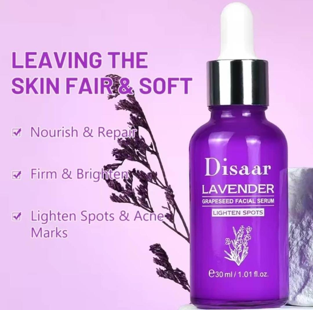 Disaar Lavender & Grapeseed Facial Serum