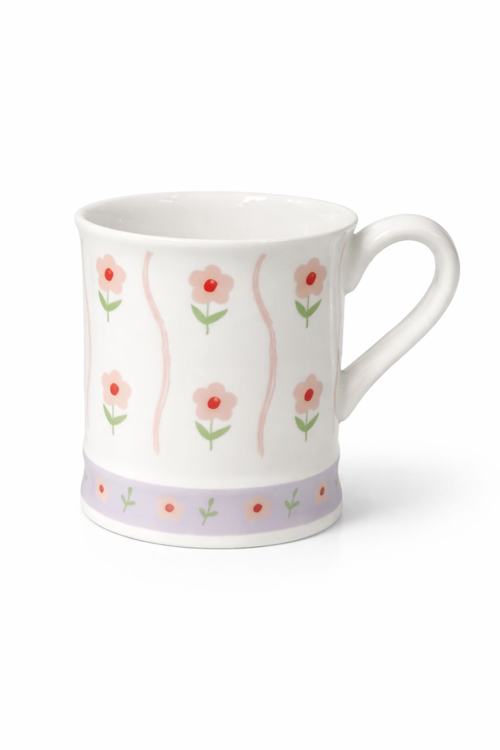 Floral Ceramic Coffee Mug