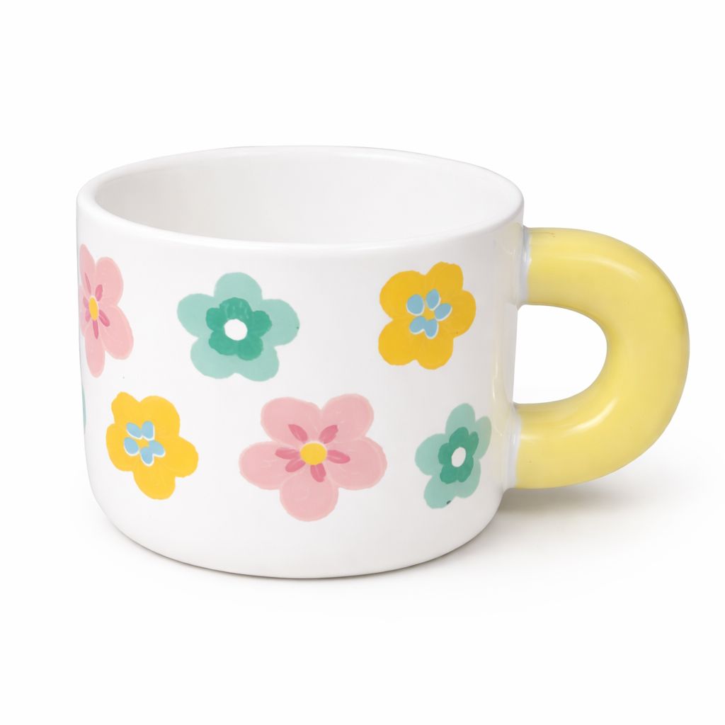 Floral Chubby Mug