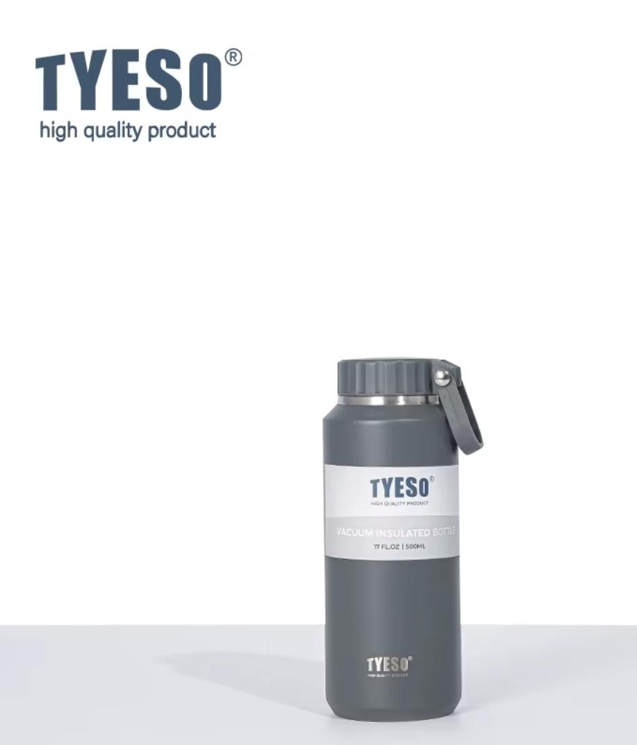 TYESO Thermal Water Bottle - 500ml Stainless Steel