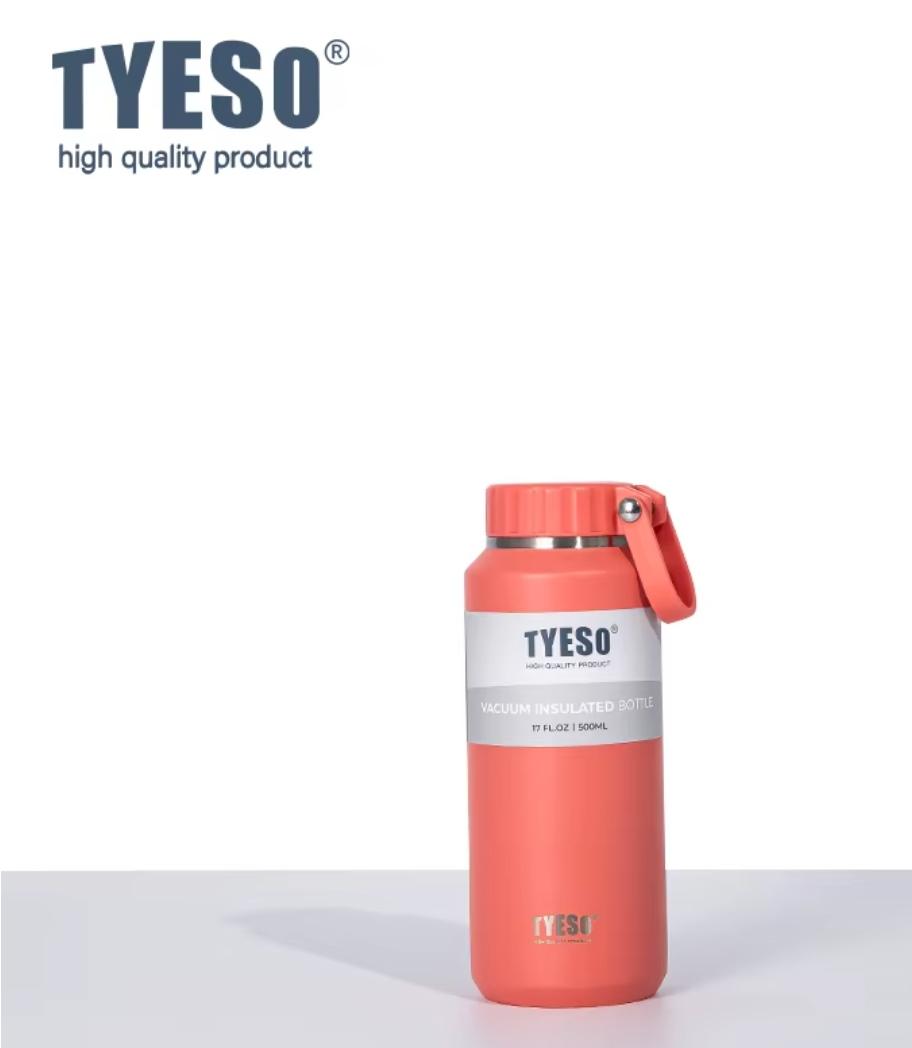 TYESO Thermal Water Bottle - 500ml Stainless Steel