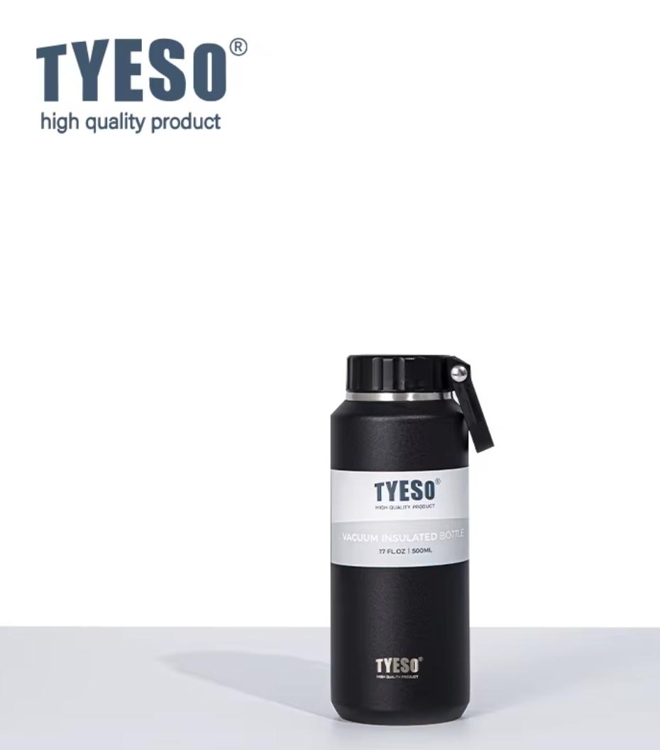 TYESO Thermal Water Bottle - 500ml Stainless Steel