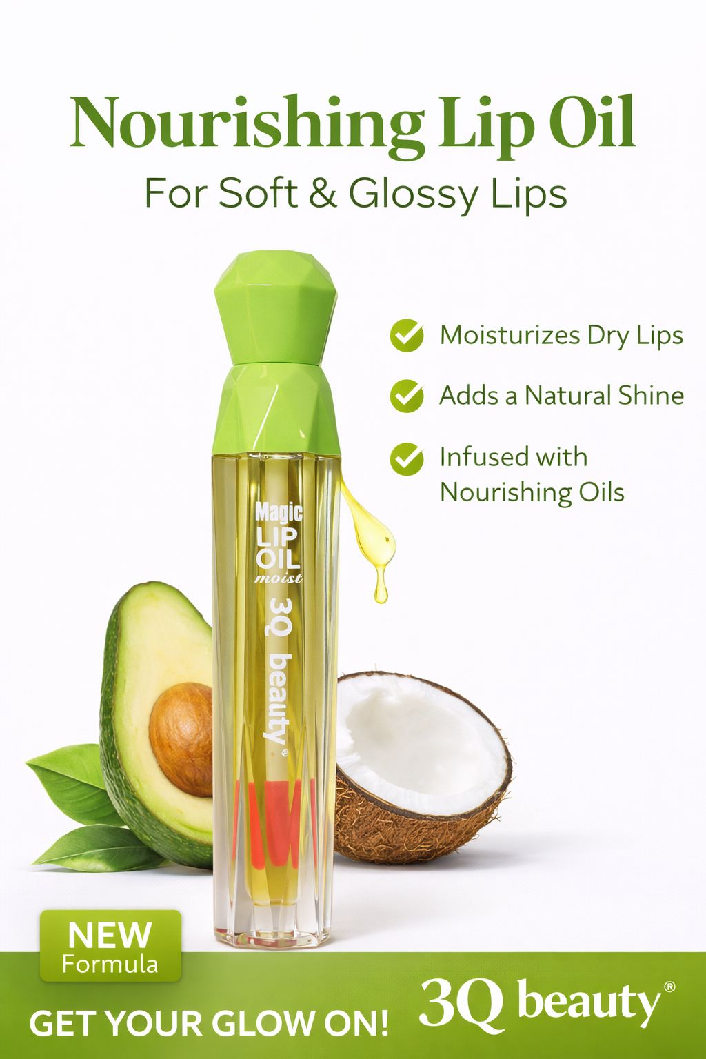 Nourishing Magic Lip Oil by 3Q Beauty
