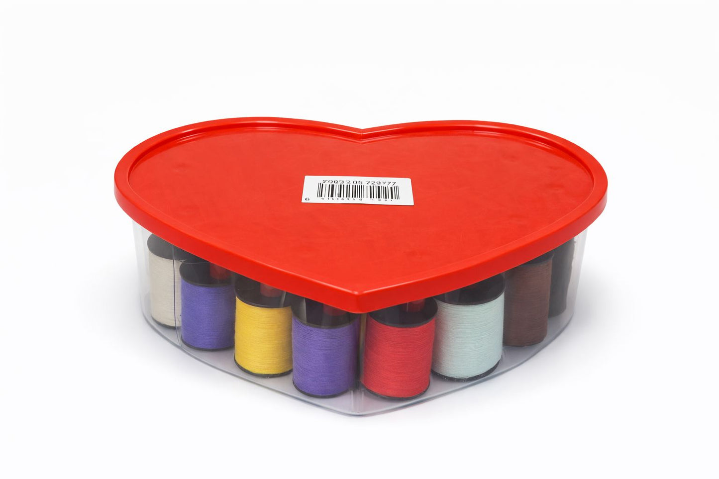 Heart-Shaped Compact Sewing Kit