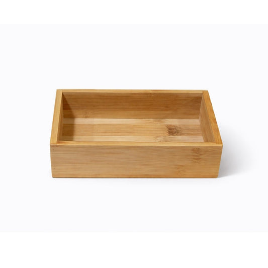 Bamboo Storage Organizer Tray