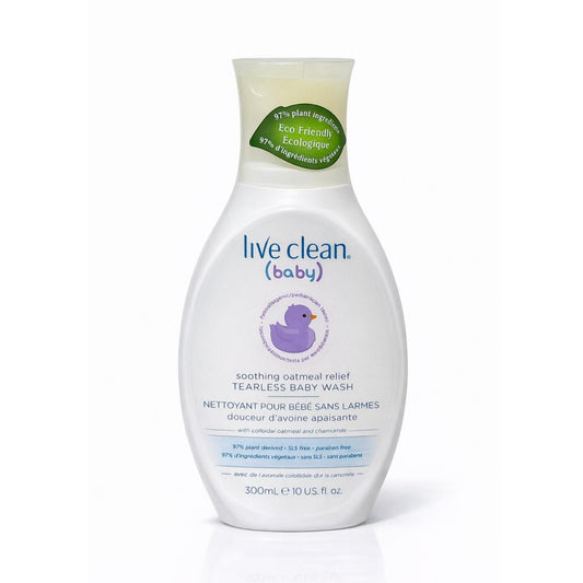 Live Clean (Baby) Soothing Oatmeal Relief Tearless Baby Wash