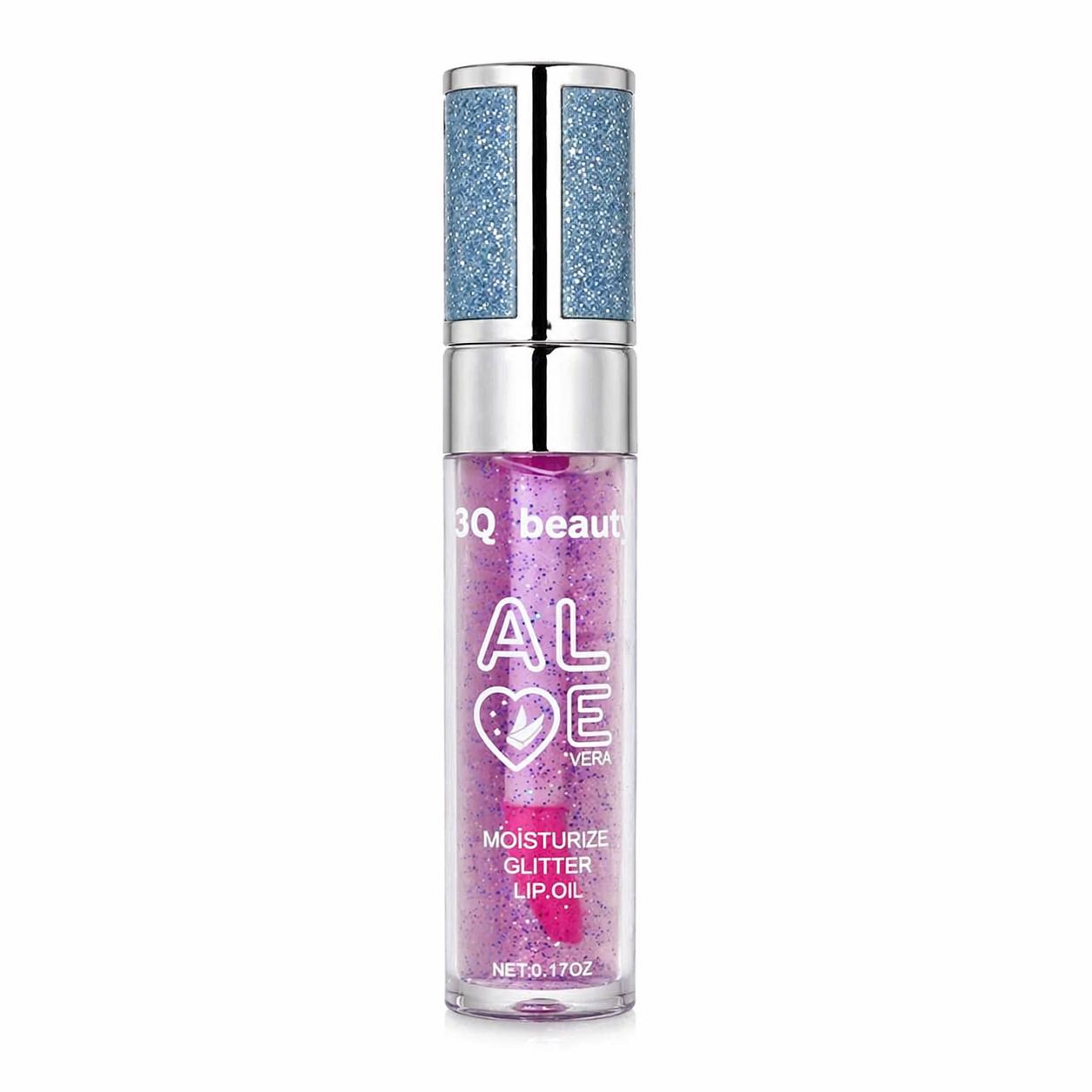 3Q Beauty Moisturize Glitter Lip Oil