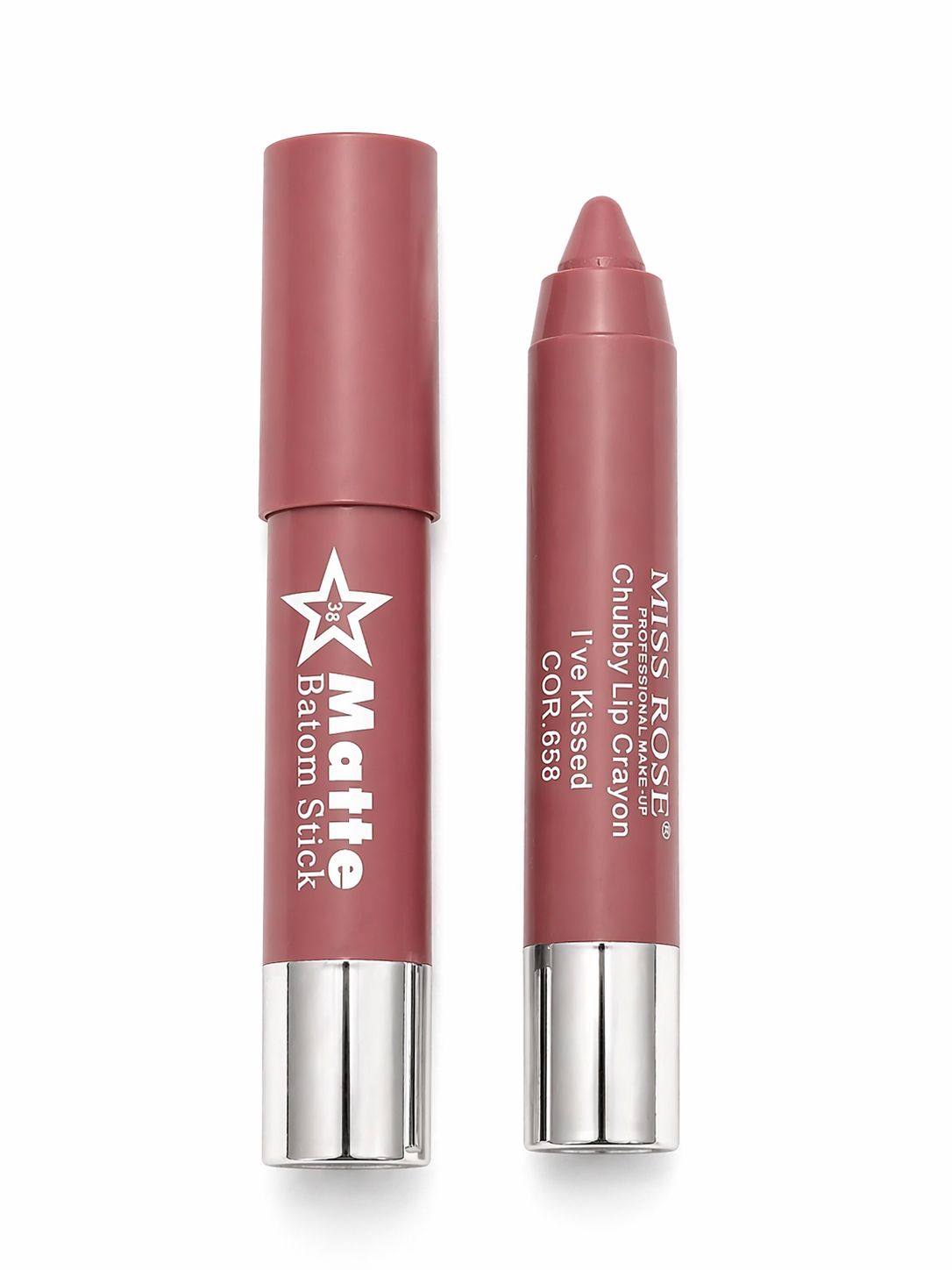 Miss Rose Professional Matte Chubby Lip Crayon