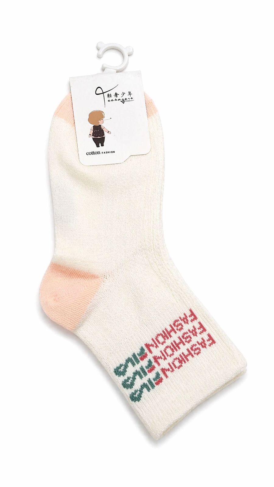 Chic & Cozy Pastel Crew Socks Collection