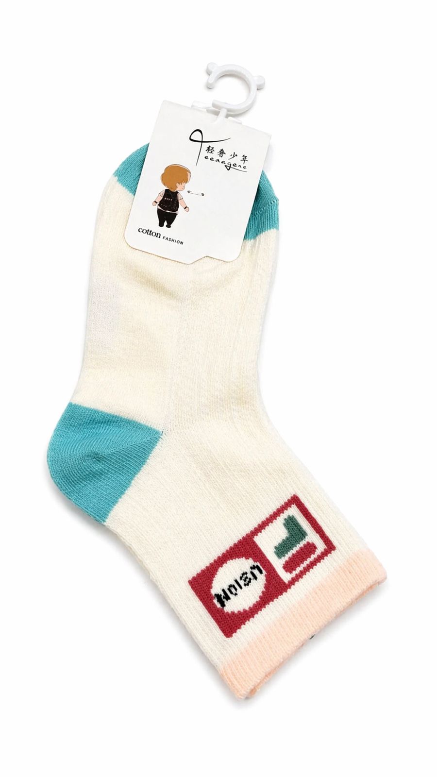 Chic & Cozy Pastel Crew Socks Collection