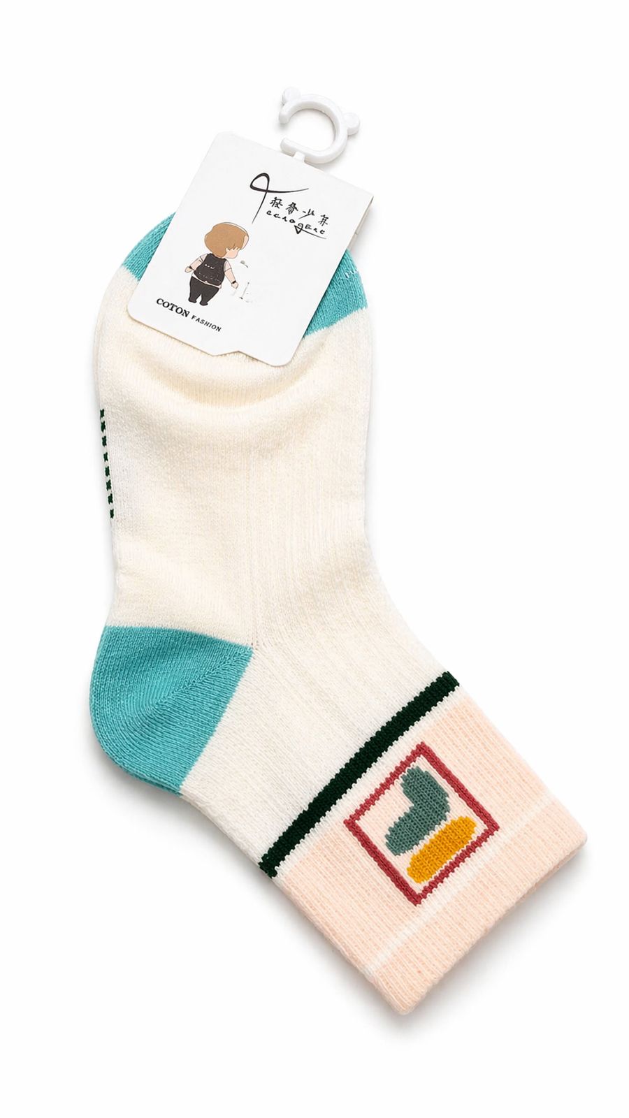 Chic & Cozy Pastel Crew Socks Collection