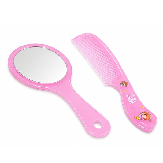 Vibrant Kids' Mirror & Comb Grooming Set