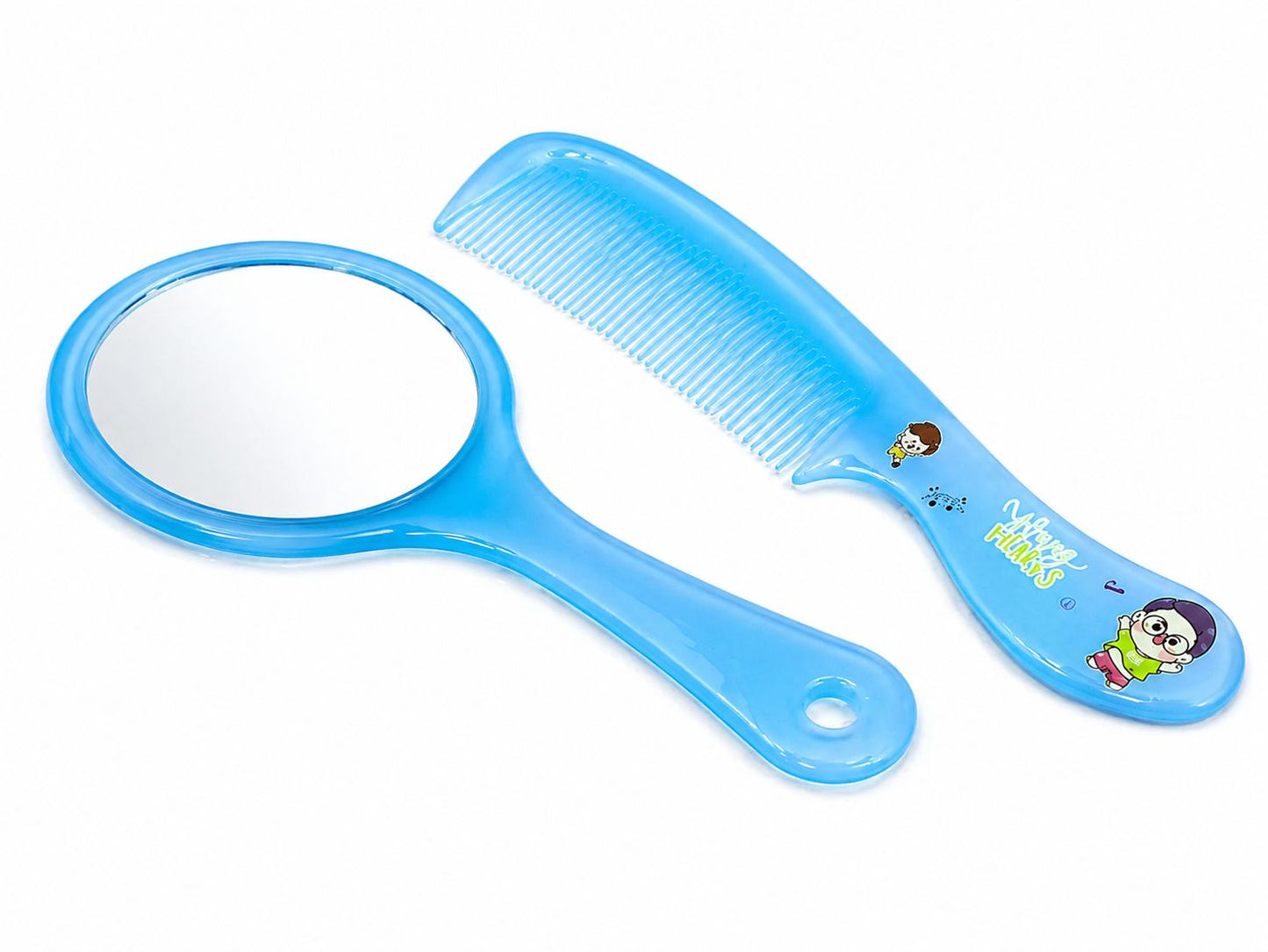 Vibrant Kids' Mirror & Comb Grooming Set
