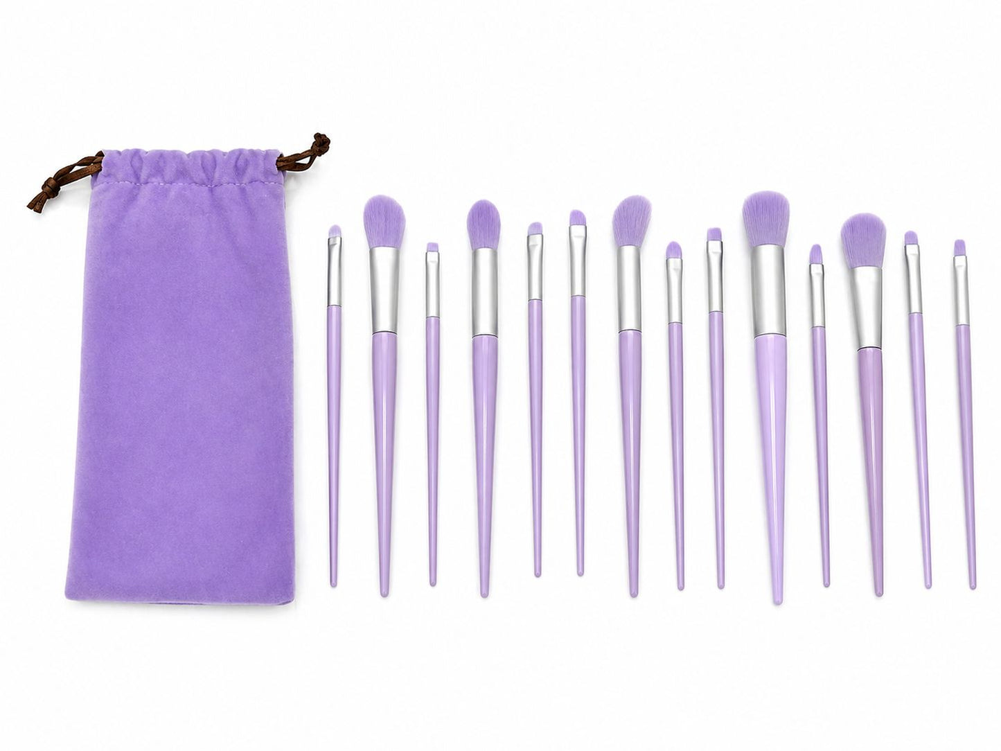 Essential 12-Piece Color Pop Makeup Brush Set