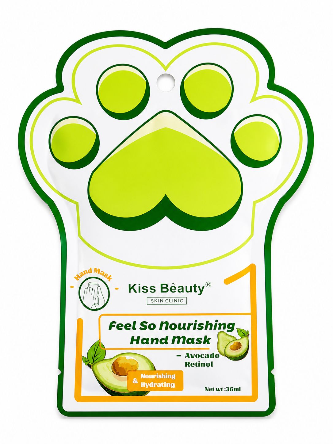 Kiss Beauty Hand Mask