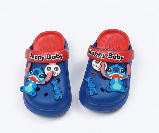 Stitch Charm Garden Crocs