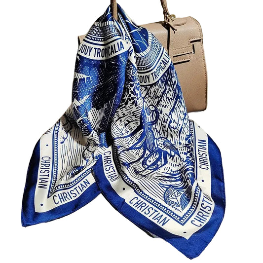 Narrow Silk Scarf