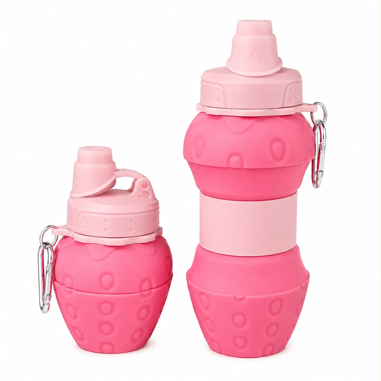 Collapsible Silicone Water Bottle