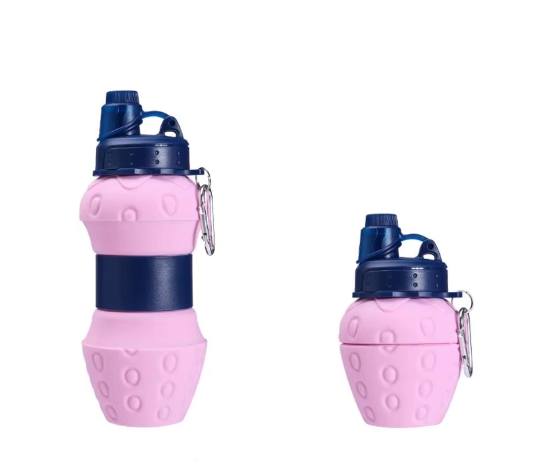 Collapsible Silicone Water Bottle