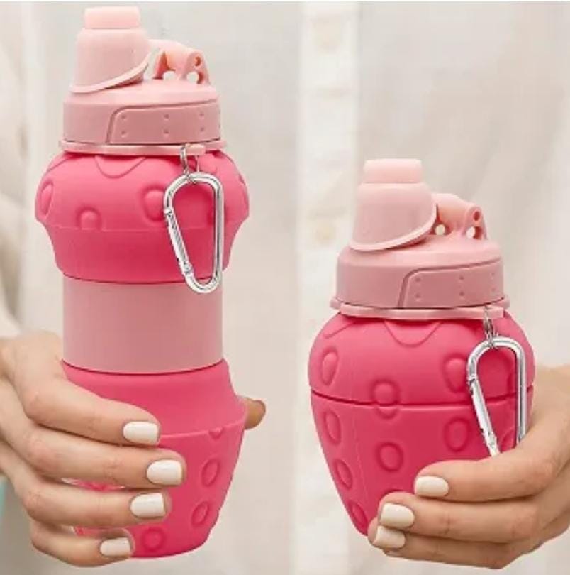 Collapsible Silicone Water Bottle