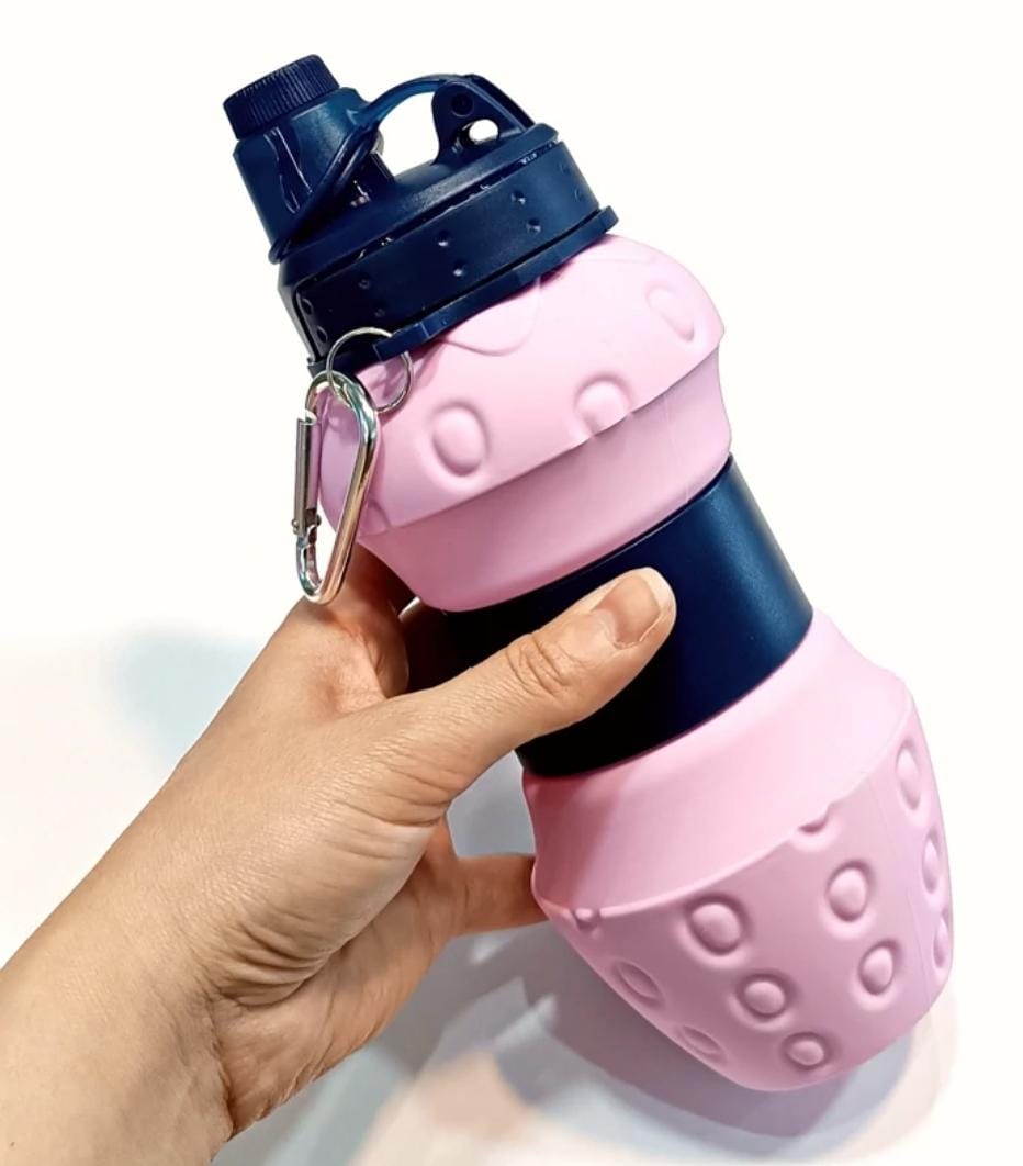 Collapsible Silicone Water Bottle