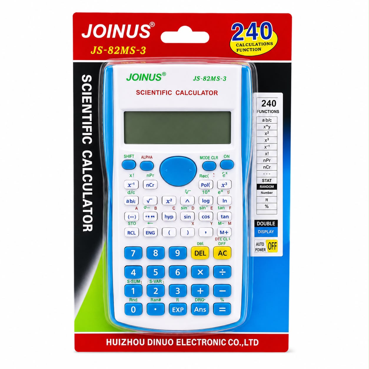 Joinus JS-82MS-3 Scientific Calculator