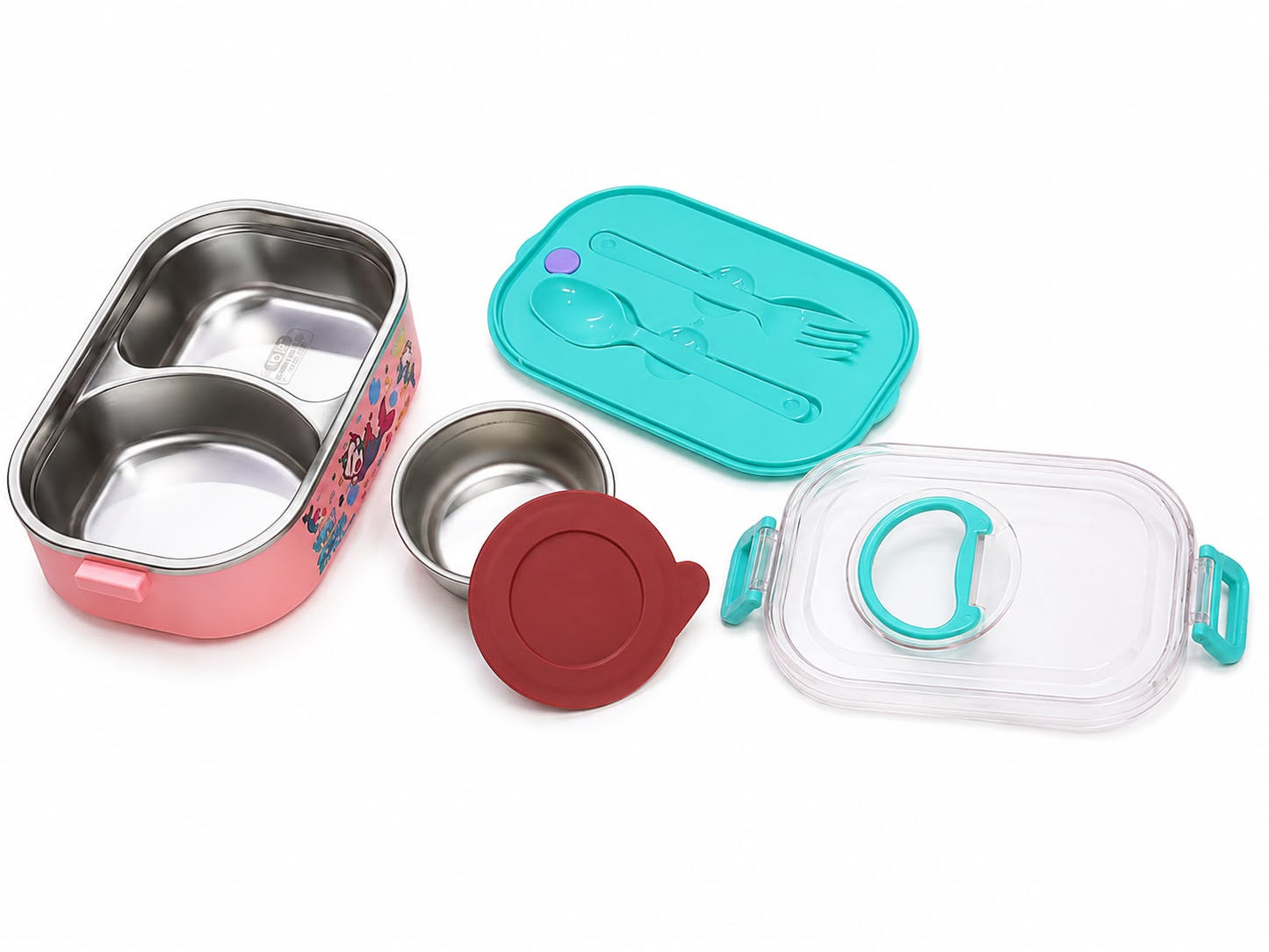Cartoon-Themed Kids Lunch Box