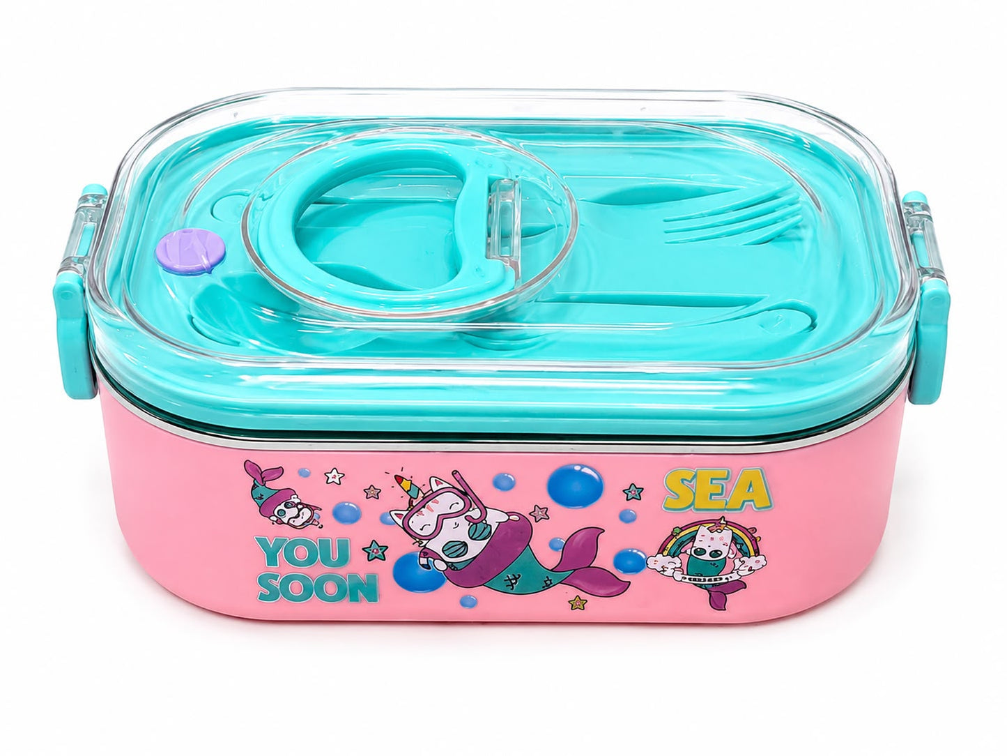 Cartoon-Themed Kids Lunch Box