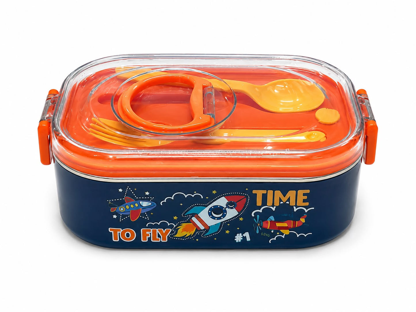 Cartoon-Themed Kids Lunch Box
