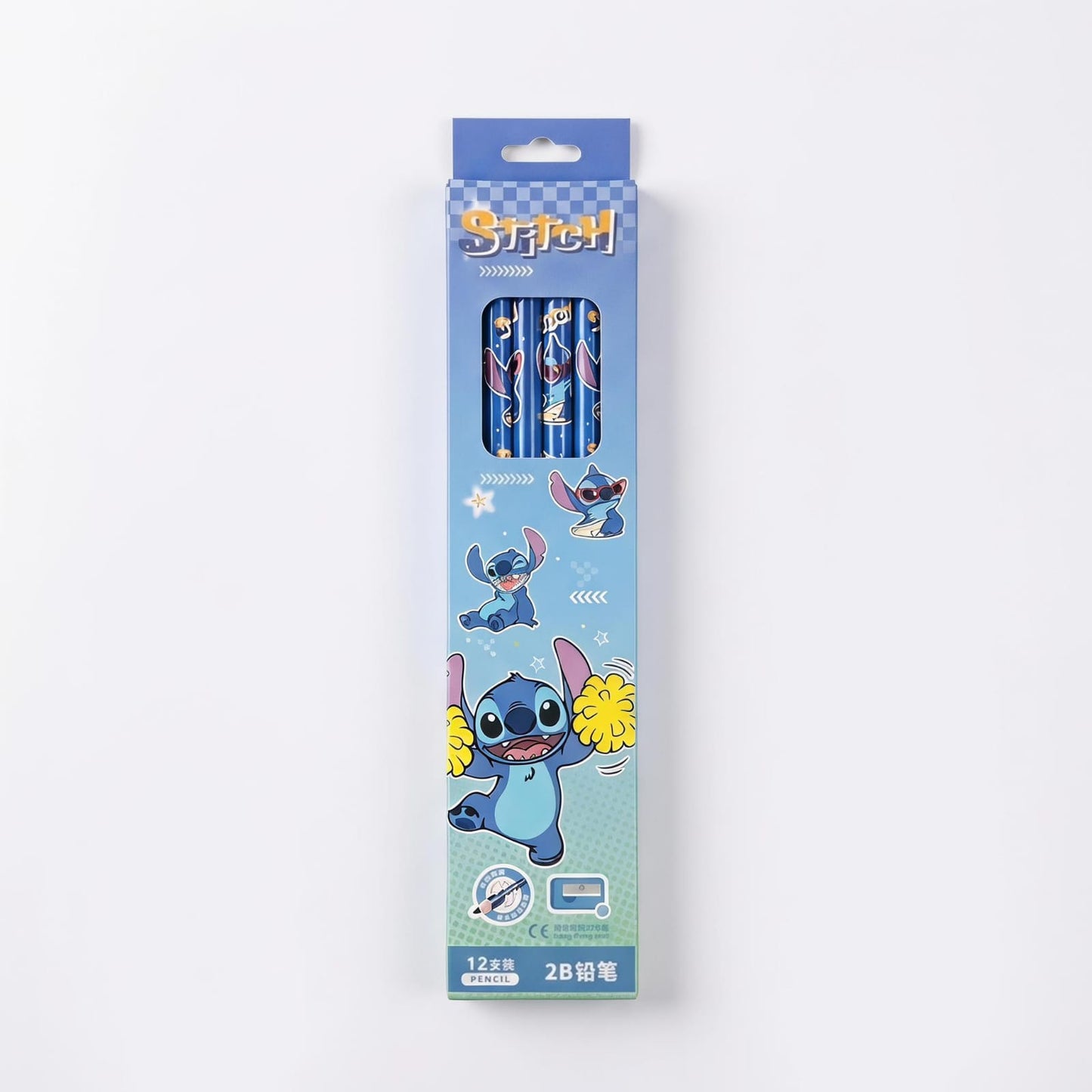 Stitch-Themed Pencils Box