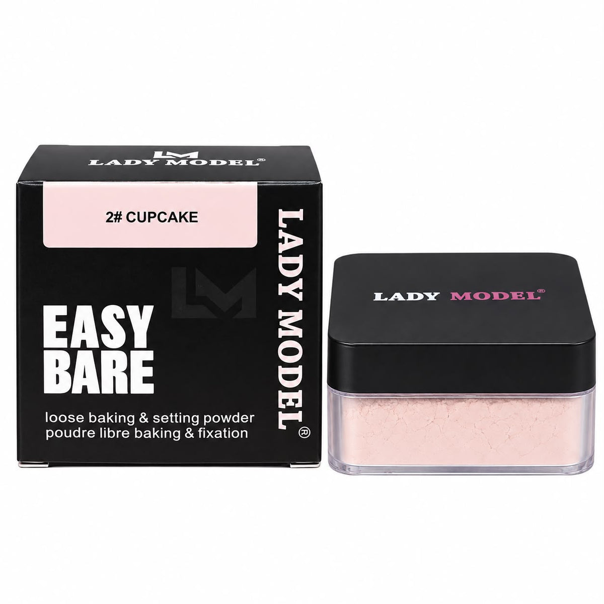 Lady Model Easy Bare Loose Setting Powder – 2# Cupcake