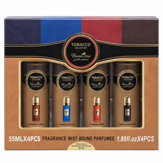 Tobacco Collection Perfume Gift Set – 4 Pieces × 55ml