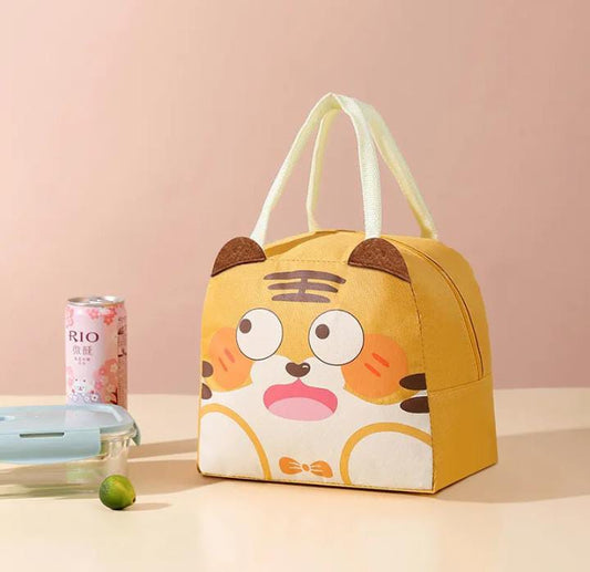 Cute Animal Insulated Lunch Bag for Kids