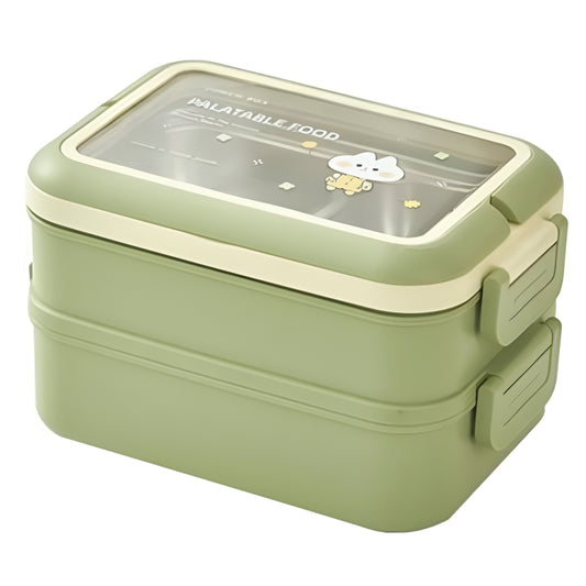 Double-Layer Stainless Steel Lunch Box