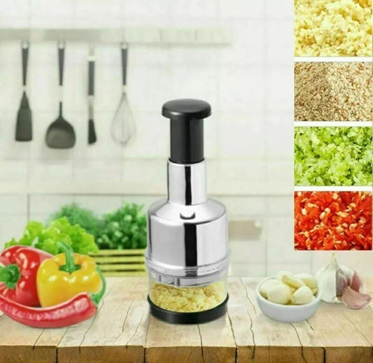 Manual Vegetable Chopper Hand-Powered Food Processor